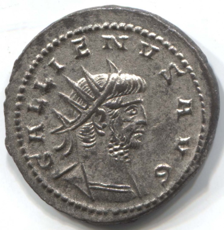 монета Римская империя, Антониниан. Антиохия, имп. Галлиен